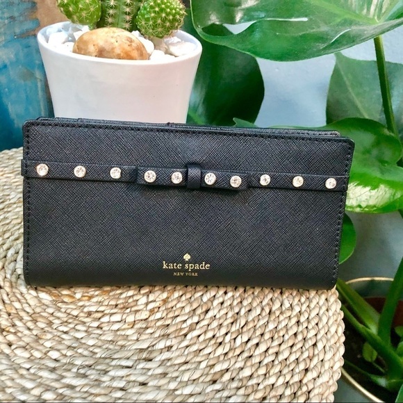 kate spade Handbags - Kate Spade Black Wallet NWT